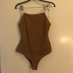 Brown Bodysuit